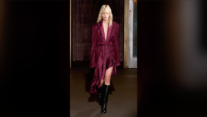 marjan jonkmann walking the runway